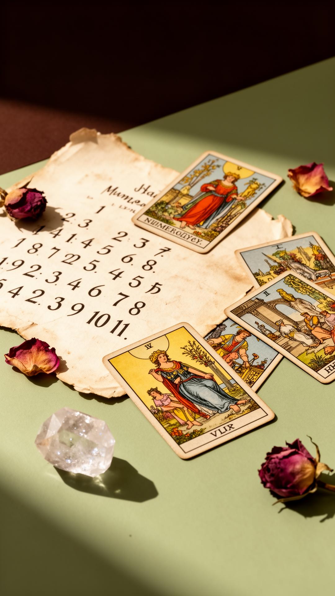 Numerologie a tarot